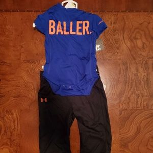 3-6mo under armour 2 piece set